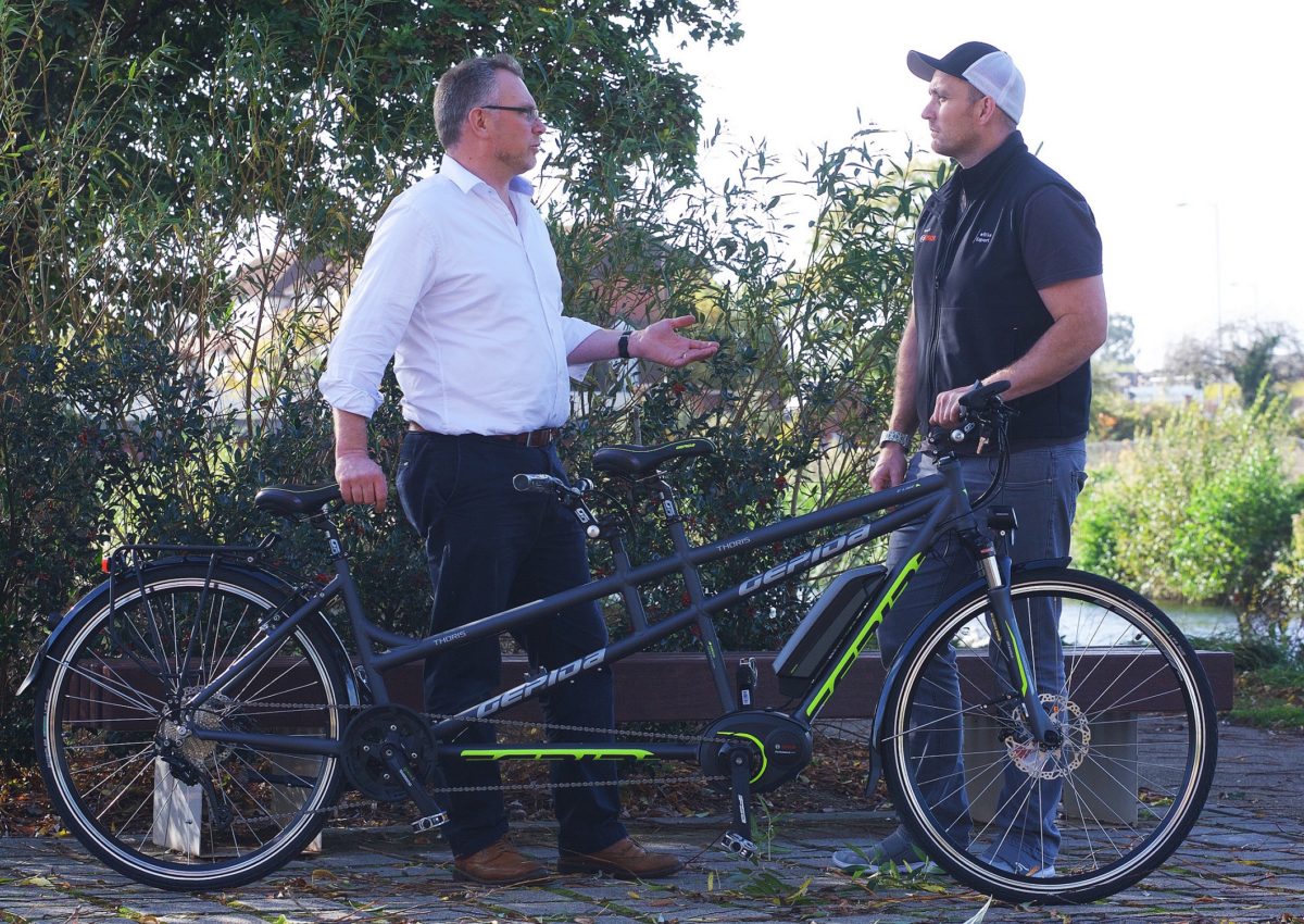 Electric Tandems get your attention Black Lion Bikes